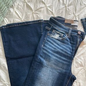 Buckle Flare leg jeans